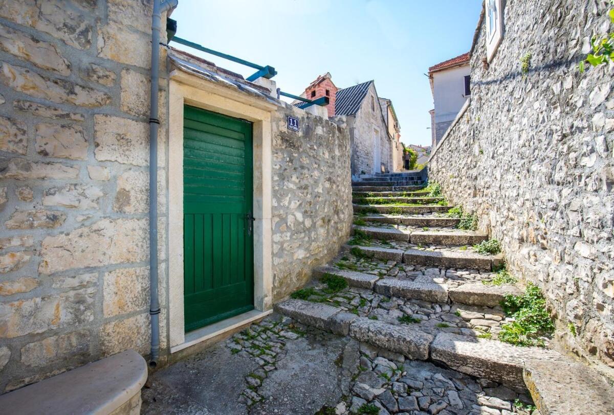 Dalmatian Stone House Villa Pucisca Kültér fotó